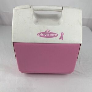 Limited Edition Igloo Playmate Pink and White Cooler
